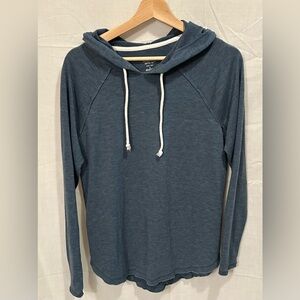 Mossimo Supply Co. Unique design Lightweight Blue Hoodie with open side seams
